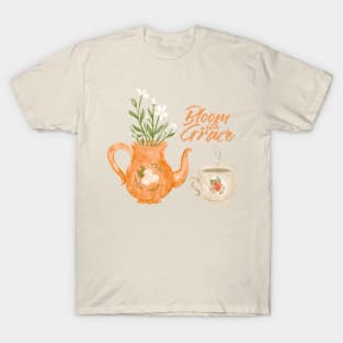 Bloom with grace T-Shirt